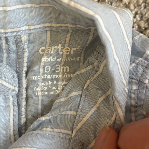 0-3 Month Disney and Carter’s Rompers - Picture 3 of 7